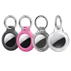 4 Pack Airtag Holder Waterproof Shockproof Keychain Case for Apple AirTags with