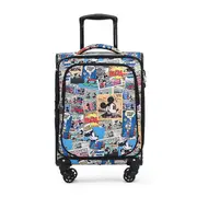Disney Comic 50 cm 4 Wheel Carry-On Soft Suitcase - Print