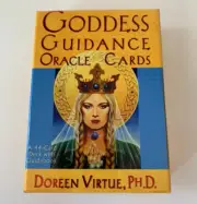 ORACLE CARDS - GODDESS GUIDANCE DOREEN VIRTUE 44 CARD DECK AND GUIDEBOOK NEW