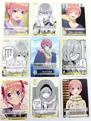 9Card Quintessential Quintuplets Ichika Nakano Lot JP Bushiroad Card Game rr +