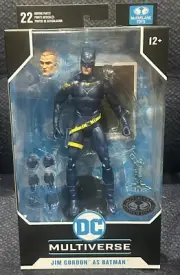 Mcfarlane Toys DC Multiverse Jim Gordon As Batman Platinum Edition