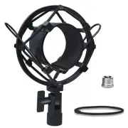 Microphone Shock Mount Mic Holder, Anti-Vibration Suspension Shock Mount Mic ...