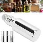 3pcs Professional Glass Perfume Roller Bottle Portable Essential Oil Roll On ZZ1