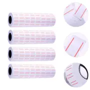 40 Rolls Pricemarker Labels Label Stickers Hole Reinforcements