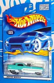 Hot Wheels 2000 First Editions 23/36 #23 Metrorail Aqua & White w/ 5SPs