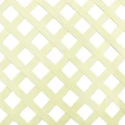 QLD NEW Plastic Lattice Reeded Cream