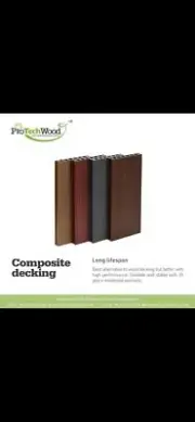 Composite decking supplier of 25 yr warranty product