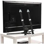 Adjustable Tv And Furniture Anti-tip Straps Heavy Duty Cable Non Tipping Safety Strap Anti-tip Prevention And Earthquake Protection Secures To Tv Stan
