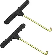 2 Pack Trampoline Spring Pull Tool, Jumping Bed Trampoline Assembly and Installation Tools, Hand Hooks Pull Springs Accessories