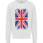 King Charles Coronation Union Jack Flag Great Britain Mens Sweatshirt Jumper