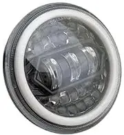 Motorcycle Headlight 5.75 inch Round Led Headlight High Low Beam Light with DRL Headlamp Motorcycle For Harley all 5.75" model D
