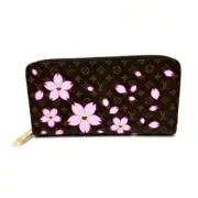 LOUIS VUITTON M13433 Murakami Takashi Zippy Wallet Cherry Blossom Long Wallet