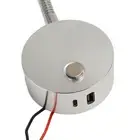 (Silver)LED RV Gooseneck Bed Light With USB Port Type C Port Touch Control AU
