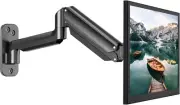 Single Monitor Wall Mount for 13 to 32 Inch Computer Screen, Monitor Wall Mount