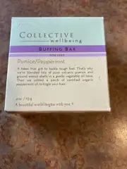 Collective Well Being Pumice/Peppermint Bar For Feet- New