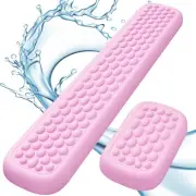 Ergonomic Keyboard Wrist Rest - Memory Foam with Massage Points & Waterproof ...