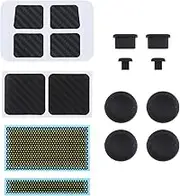 1 Set Dust Protection Kit Compatible with Steam Deck Touchpad Protective Stickers Key Protection Stickers Silicone Dust Plugs Conductive Silicone Shaker Dustproof Nets