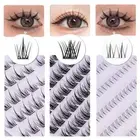Wispy False Eyelashes C Curl Manga Individual Lashes Fairy Lash Clusters