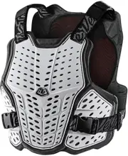 Troy Lee Designs RockFight Flex Protector Vest, black-white, Size XS S for Men Black White