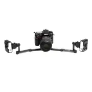 Photomed R2-NB Dual Point Ball Head Flash Bracket For Nikon DSLR Cameras