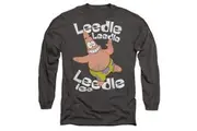 SpongeBob SquarePants Unisex Adult Singing Patrick Star T-Shirt (Charcoal) - UTTV10741