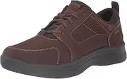 [Nunn Bush] Men's Mac Moccasin Toe Oxford Lightweight Comfortable Leather Walking Shoe Lace Up