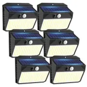Solar Lights Outdoor - 150 LED, 6 Pack with Motion Sensor & 3 Lighting Modes,...