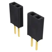Pack of 4 SSW-106-02-G-S CONN RCPT.100" 6POS SNGL Gold :RoHS