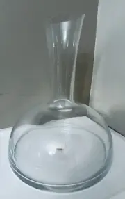 NEW KROSNO Poland Hand Blown AVANTE GARDE 11" Crystal Clear Vase/ Wine Decanter