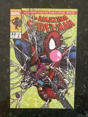 AMAZING SPIDER-MAN #32 TAKASHI OKAZAKI SPIDER-PUNK TRADE MCFARLANE HOMAGE NM