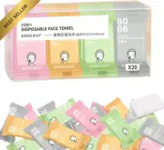 Compressed Towels, Soft & Durable for Travel, Portable Coin Tissues for Camping,