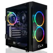 CLX SET TGMSETRXM2501BM Gaming Desktop Computer - AMD Ryzen 7 5700G Octa-core [8