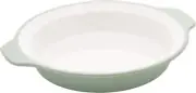 KitchenAid Vitrified Stoneware Pie Plate, 9-Inch, Pistachio
