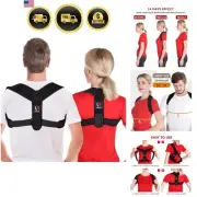 Posture Corrector Support Brace for Back Shoulders Neck Adjustable for Adults