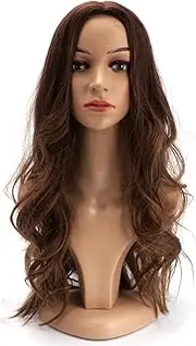 Light Brown Wig for Women|Synthetic Long Brunette Wig for Girls|Long Brown Wigs for Daily Use
