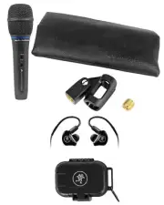 Audio Technica AE5400 Handheld Condenser Microphone+Mackie Bluetooth Monitors
