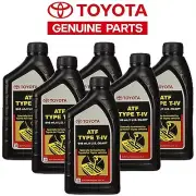 6 QTS GENUINE ATF TOYOTA TYPE - 4 PREMIUM TRANSMISSION FLUID