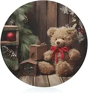 Chopping Blocks, Xmas Tree Branch Bear Printed Chopping Block,fruit Chopping Block,thickened Chopping Block,round Chopping Block