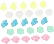 Housoutil Aquarium Decorative Stones 100pcs Fish Tank Landscaping Pebbles Luminous Ornaments Easy Care