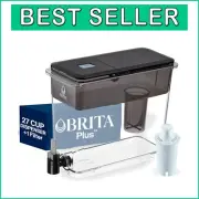 Compact UltraMax 27-Cup Countertop Water Filter Dispenser - Replaces 300 Bottles