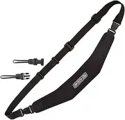 OP/TECH USA Utility Strap-Sling - Padded Neoprene Sling Camera Straps for Photographers with Quick Disconnects and Control-Stretch System (Black)