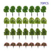 70X Trees Model Train Railroad Wargame Diorama Scenery Landscape-Scale