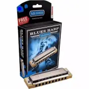 Hohner Harmonica Blues Harp Key Of "G" #532BX-G GERMAN with Free Mini Harmonica!