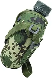 GAROZATION Insulated Bottle Portable Water Canteen Aluminum Hiking Bottle Camping Supply Long Lasting