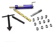 Thread Repair Kit M12 x 1.5 Drill Tap Extraction Removal Tool 12 Insert