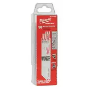 Milwaukee Tool 48-01-6092 6" 10 Tpi Thin Kerf Ice Hardened Sawzall Blades (50