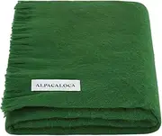 [Alpaca Loca] 402 Spring Green Scarf, Green, One Size, Green, One size