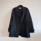 MICHAEL by Michael Kors black jacket Raincoat Medium NWT ORG $225