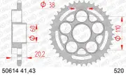 AFAM Steel Standard Rear Sprocket 50614 - 520