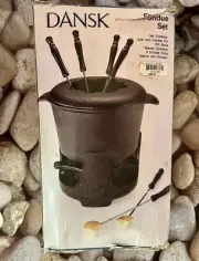 NEW DANSK FONDUE SET